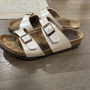 BIRKENSTOCK PEARL SANDALS 39!